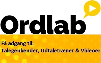 Projektlicens Ordlab - Tal Til Windows - Udtaletræner - Videoer