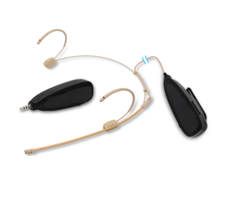Strongvoice Headset med fastgørelse til begge ører