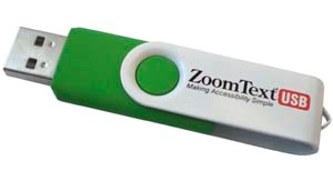 ZoomText Magnifier USB opgradering - 3 trin eller flere fra før 2021 Magnifier Reader til 2024