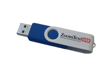 ZoomText Magnifier Reader USB opgradering - 2 trin fra 2022 Magnifier til 2024