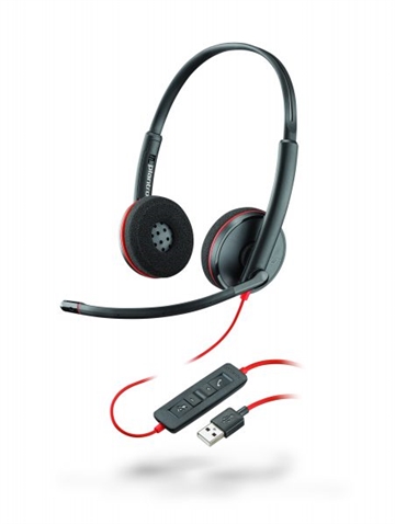 Headset Plantronics Blackwire 3220 USB-A Duo headset